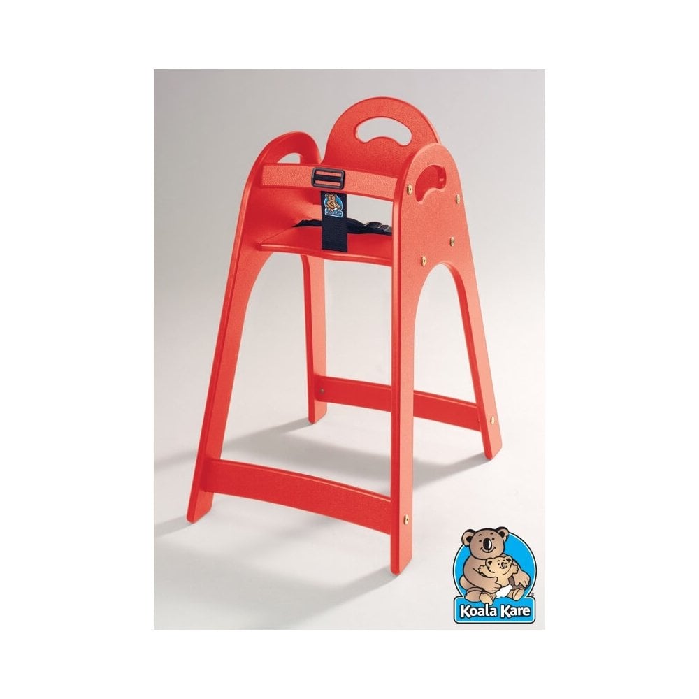 Plastic restaurant high chair on sale