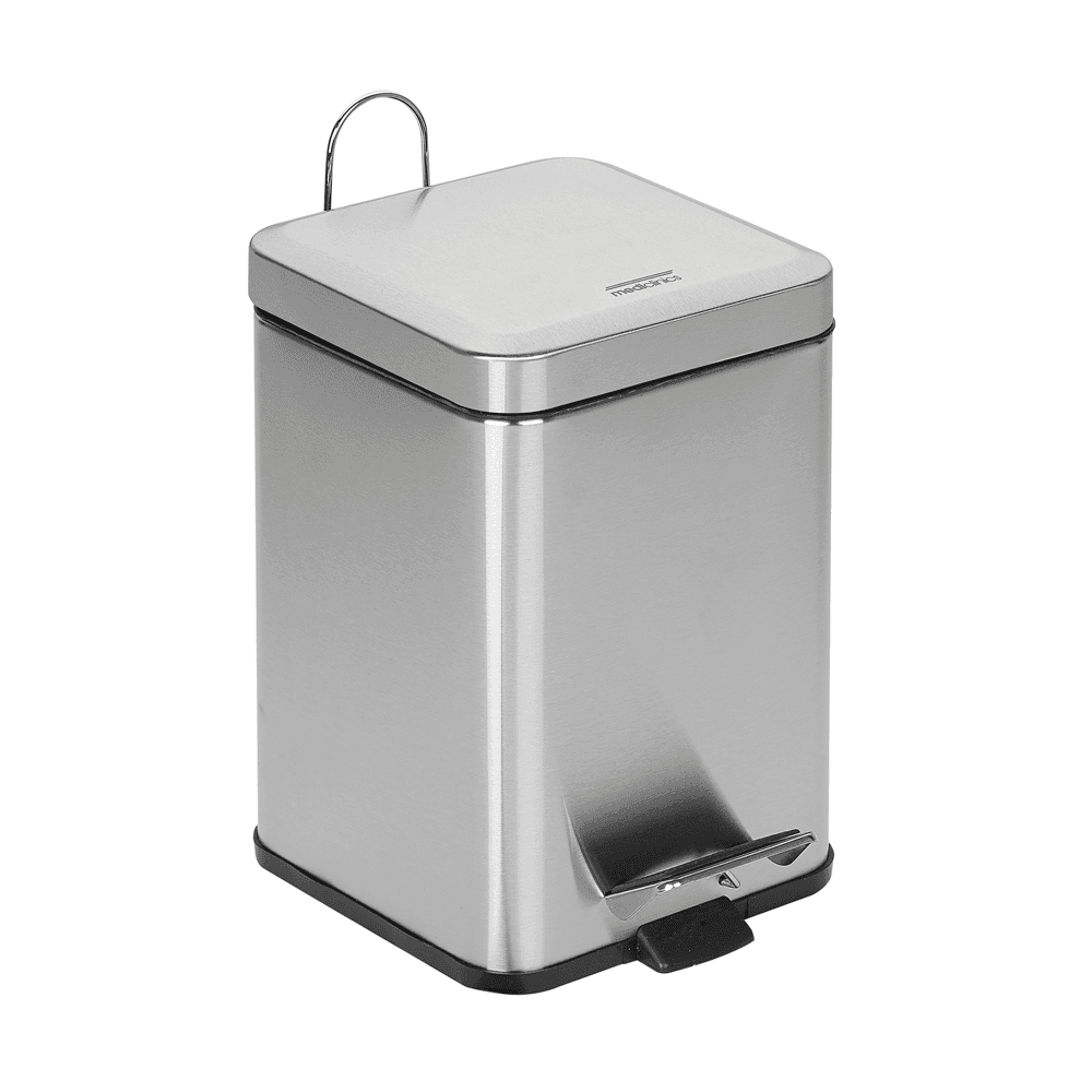 Mediclinics Pedal Operated 12L Square Bin PP1214 PP1214C PP1214CS