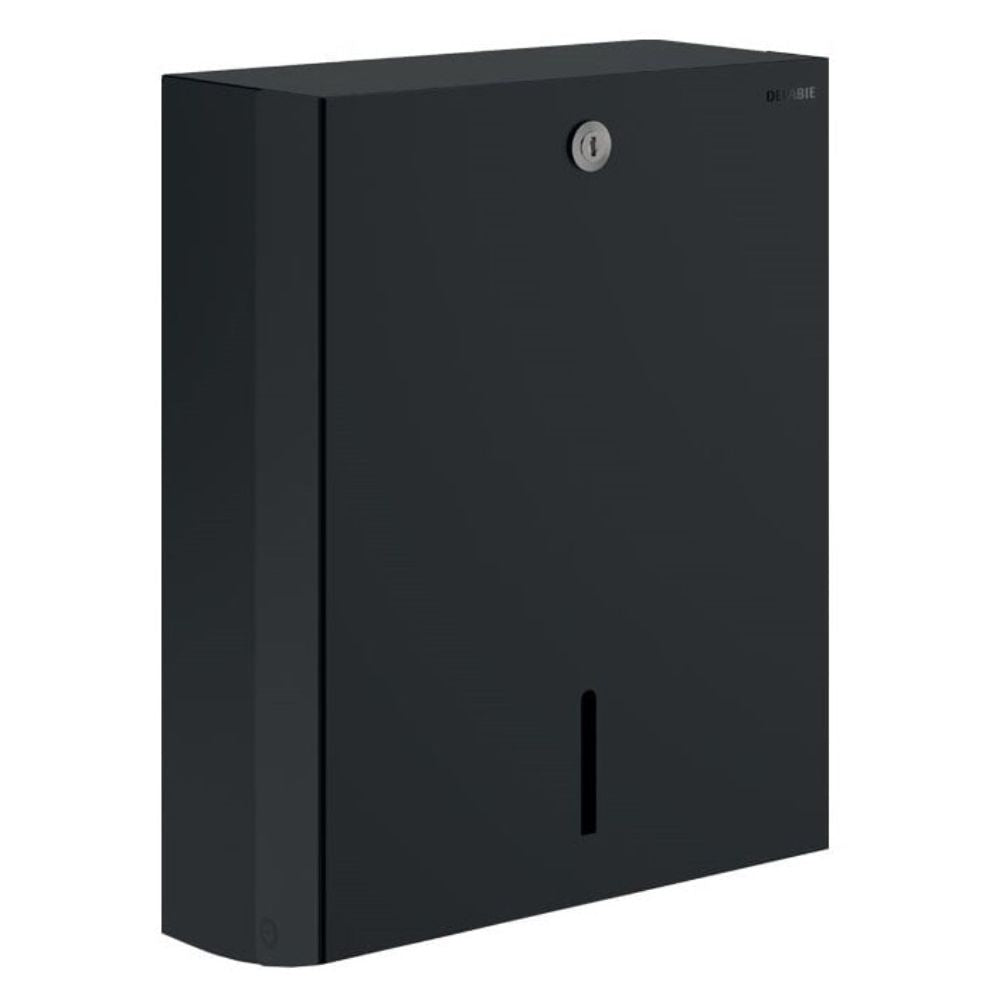 DELABIE Wall Mounted Paper Towel Dispenser Black 510601BK – Intelligent ...