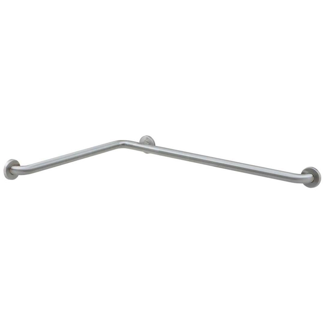 B-68616 38mm Diameter Two-Wall Horizontal Stainless Steel Grab Bar Satin (710 x 1015mm)