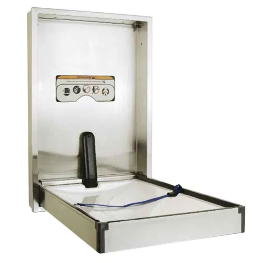 Stainless steel baby changing sales station