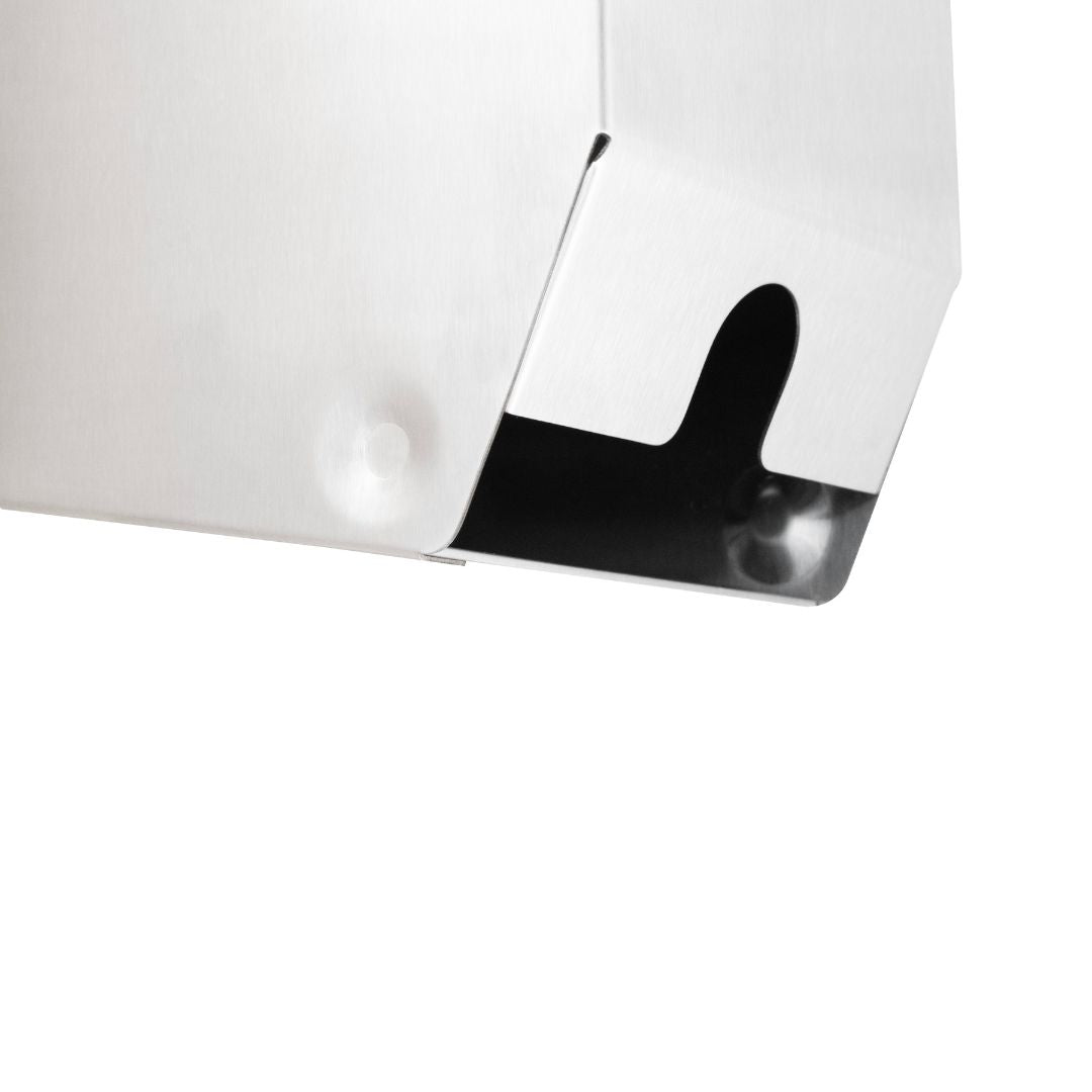 Stainless Steel Toilet Roll Dispenser - 2 Roll