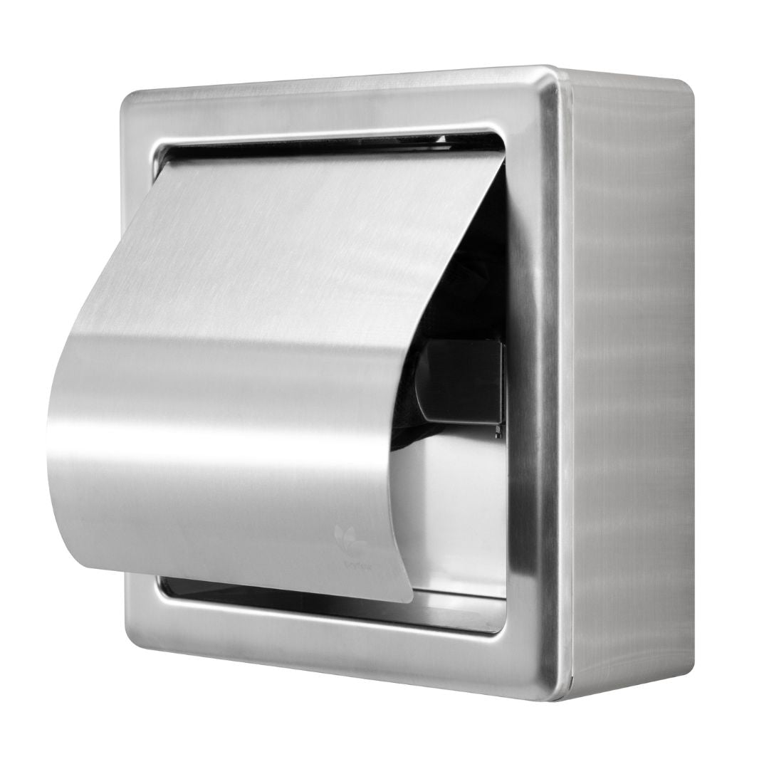 Stainless Steel Toilet Roll Holder - 1 Roll