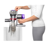 Dyson V8 Vacuum in Silver and Nickel