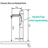 HydroTap Integrated Raised Font (95258 / 95258Z03)