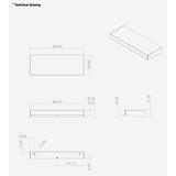 Stainless Steel Shelf / Large (400mm) TSL.12