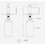 Manual Deck Mounted 1L Soap Dispenser TSL.410